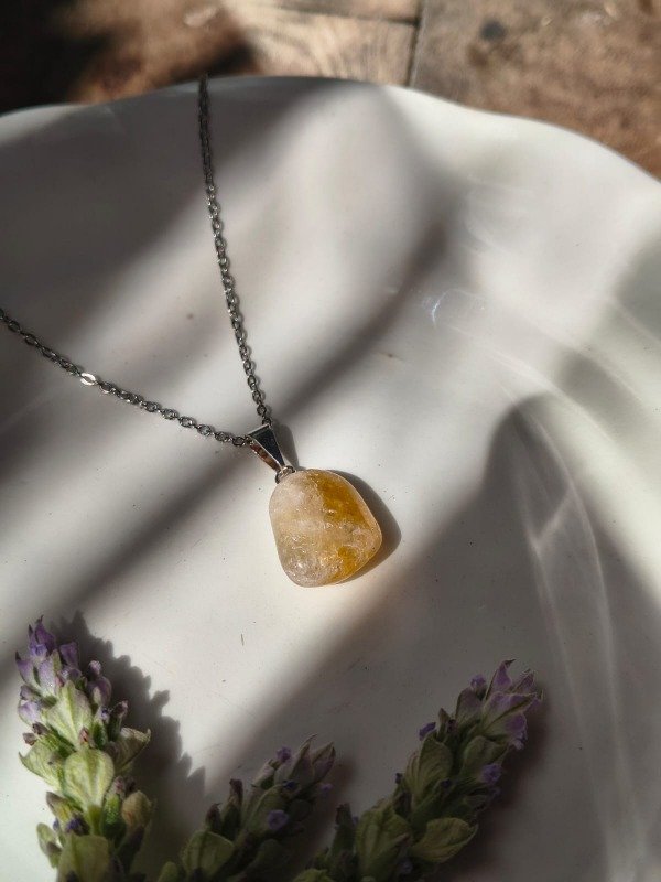 Producto - Collar Amuleto Citrino