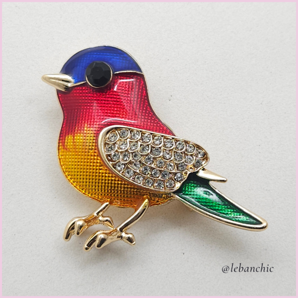 Producto - Prendedor Rainbow Bird