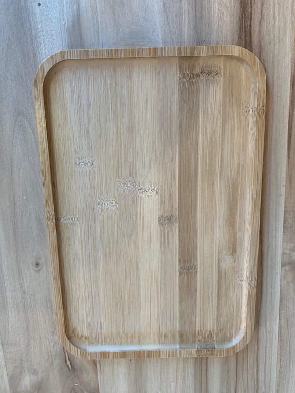 Producto - Bandeja de bambú rectangular