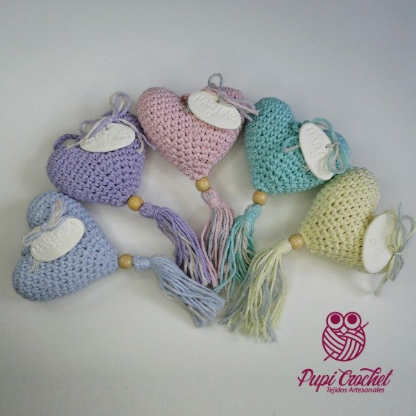 Producto - Corazón y medallita con nombre