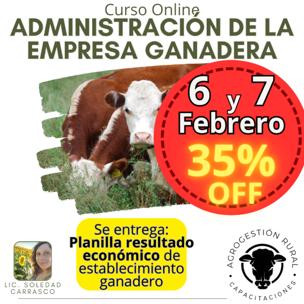 Producto - Curso online Administración de la Empresa Ganadera