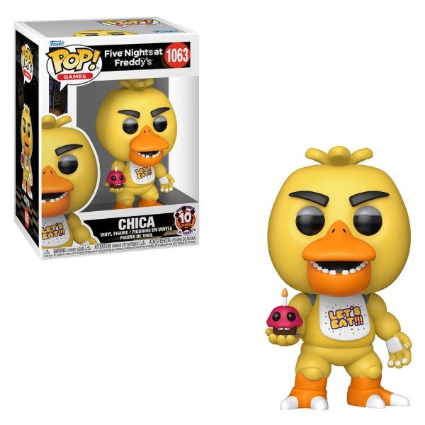 Producto - Funko Pop! Games Five Nights At Freddys 10th Anniversary CHICA 1063