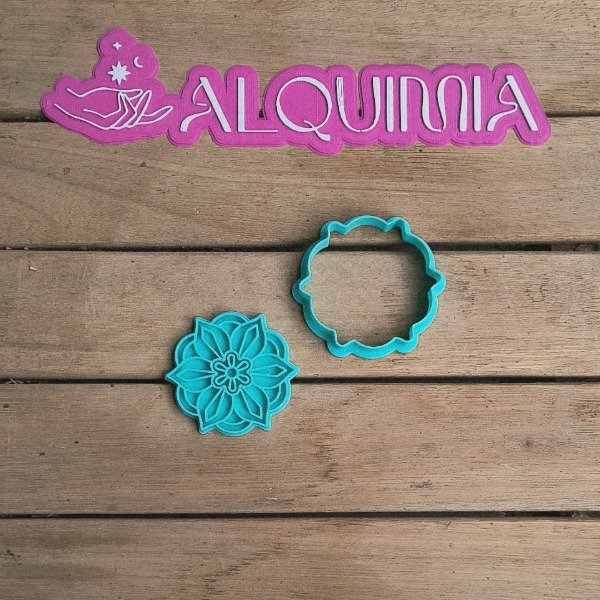Producto - Cortante + Stamp MANDALA 6cm