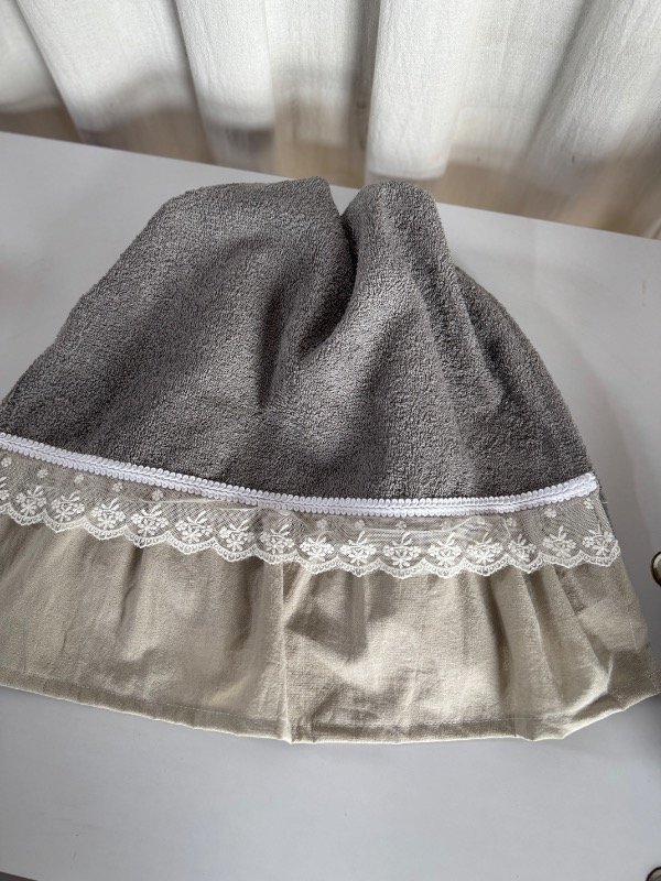 Producto - Toalla de mano con puntilla - 3