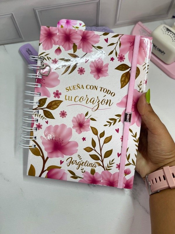Producto - Agenda Perpetua Floral