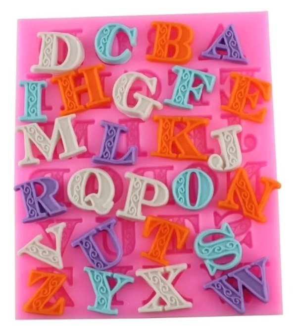 Producto - Molde abecedario 025w3