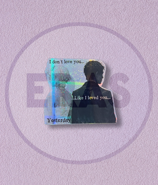 Producto - STICKERS HOLOGRÁFICOS - MY CHEMICAL ROMANCE - DONT LOVE U HOLO