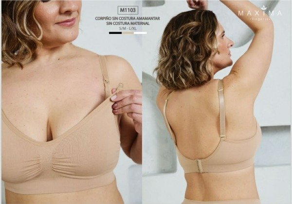 Producto - M1103 - Máxima - Corpiño Amamantar Sin Costura