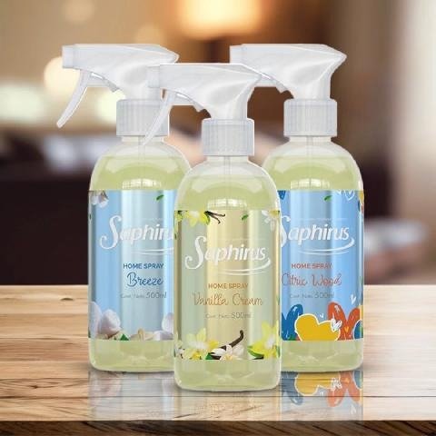 Producto - Aromatizante textil Saphirus 500 ml.