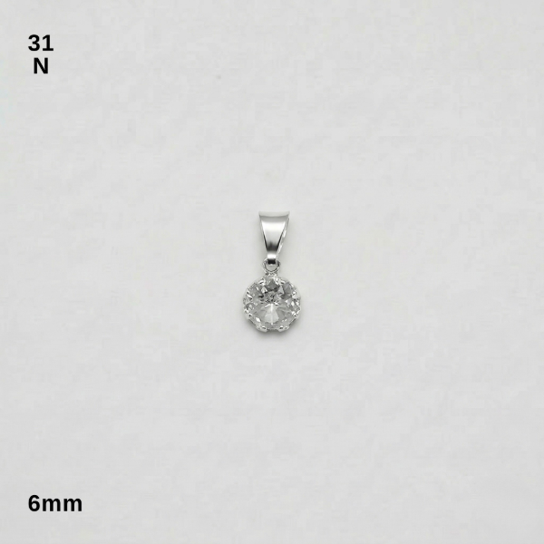 Producto - DIJ.N.LAM-#35-36- Dije circulo 6mm (DÓLAR)