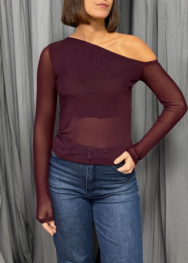 Producto - Top Tul Caido