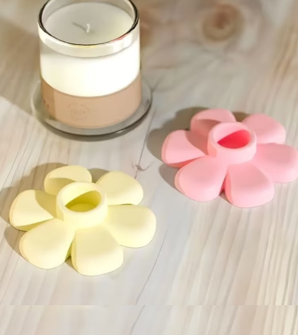 Producto - Molde Portavela Flor