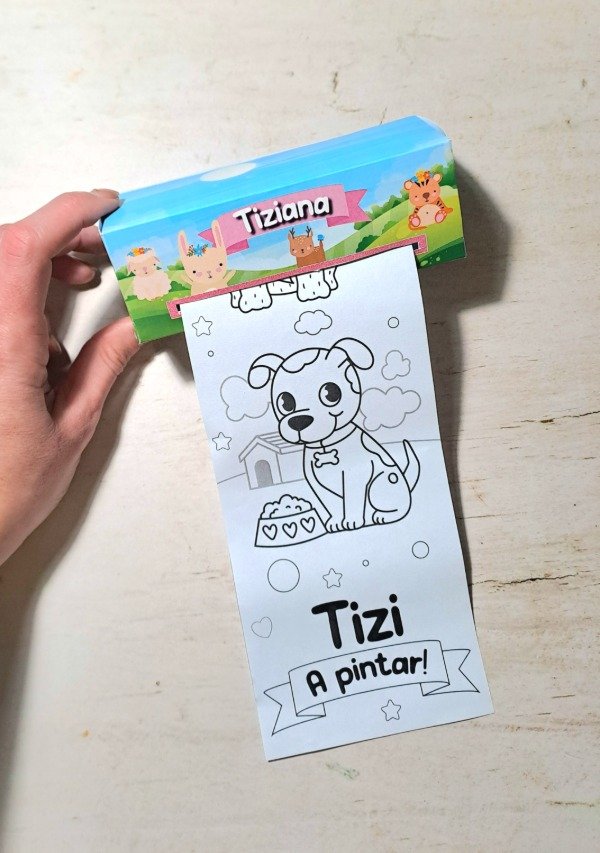 Producto - Box con tira de imágenes para colorear - 2
