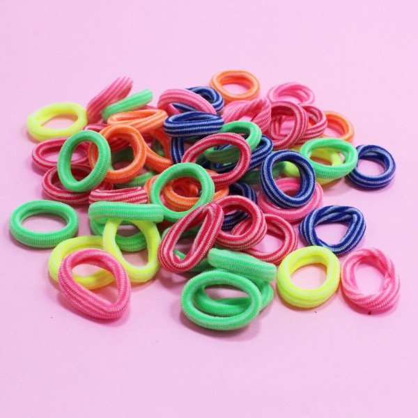 Producto - Pack Gomitas para el pelo multicolor