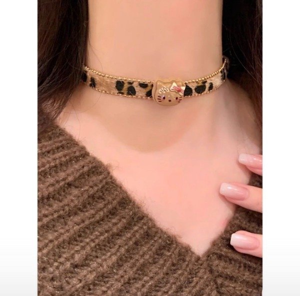 Producto - Chocker Kitty Brown