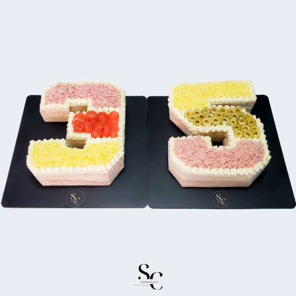 Producto - Torta Sandwichs Numero Gustos Combinados - 1