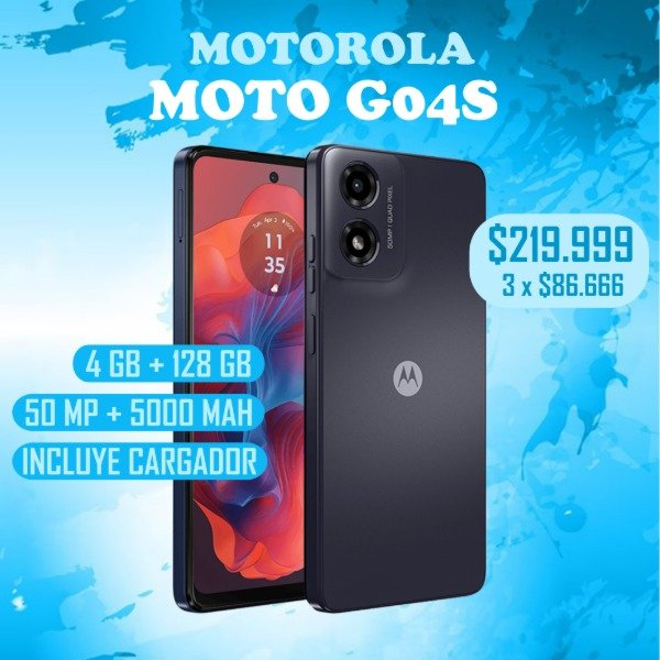Producto - MOTOROLA MOTO G04S