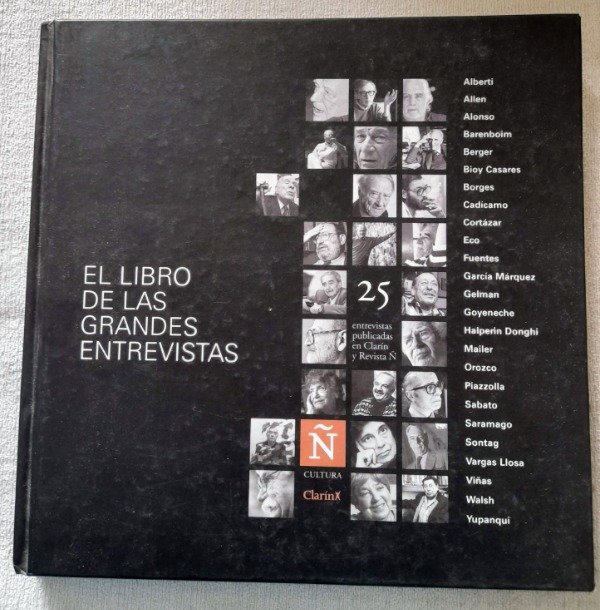Producto - El Libro De Las Grandes Entrevistas - Clarin Cultura Ñ