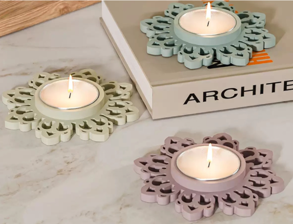 Producto - Portavela mándala