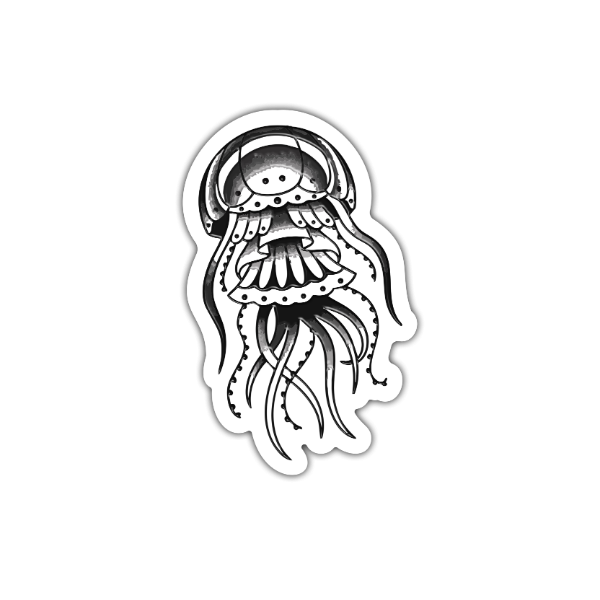 Producto - Medusa  - Vinilo blanco + Laca sectorizada
