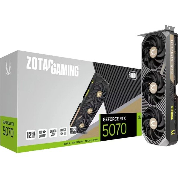 Producto - Zotac Gaming GeForce Solid - GDDR7 - HDMI/Displayport