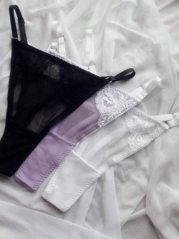 Producto - Tanga less lateral puntilla