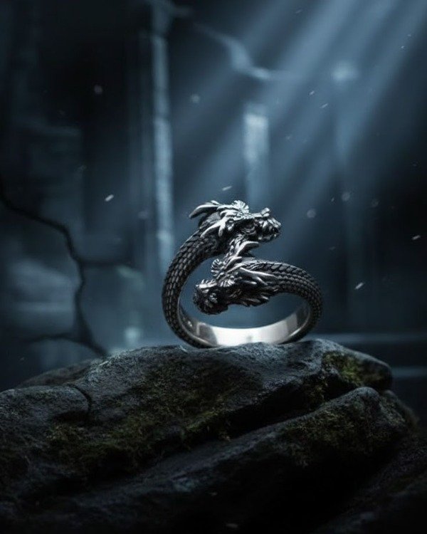 Producto - Anillo Abyss Twin Dragon