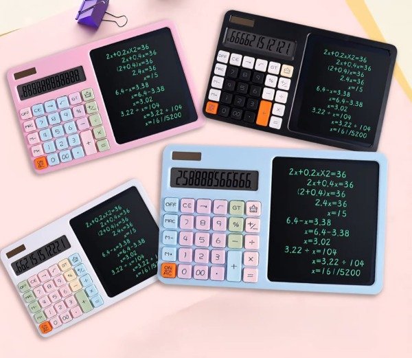 Producto - Calculadora Solar con Pizarra Magica 28x19