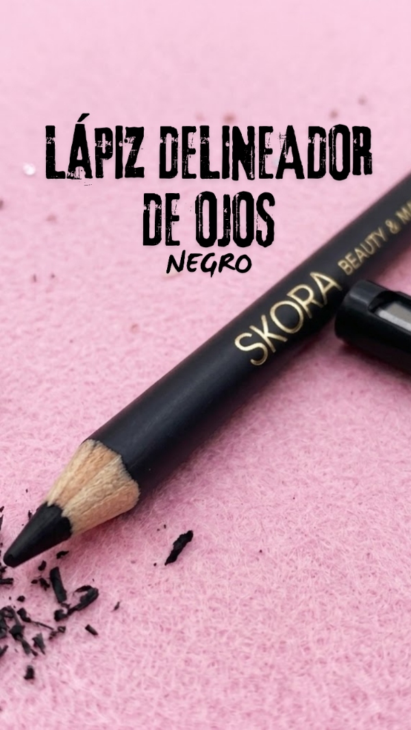 Producto - Delineador Lápiz para ojos con sacapuntas Negro - 0