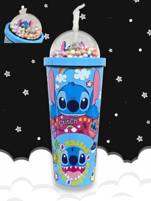 Producto - Vaso térmico c/luz y pelotitas