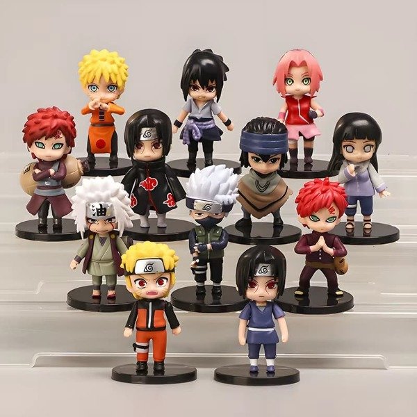 Producto - Set NARUTO SHIPPUDEN - 10cm (Por unidad)