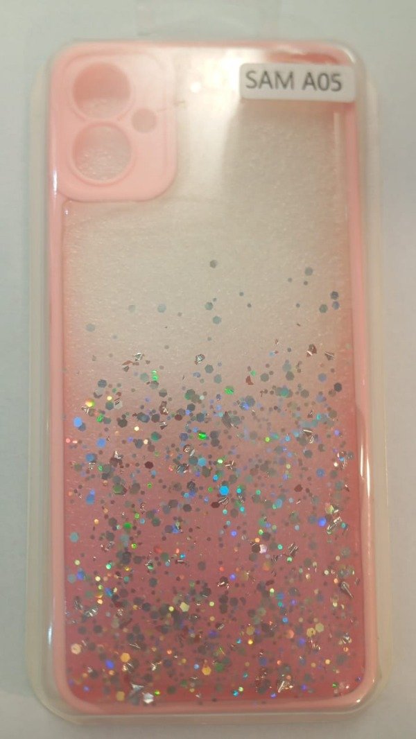 Producto - Funda Glitter Galaxy Rosa para Samsung A05