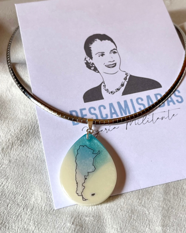 Producto - Medallón ovalado Malvinas