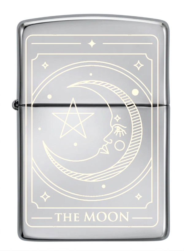 Producto - ENCENDEDOR RECARGABLE A BENCINA AZUL THE MOON - 4