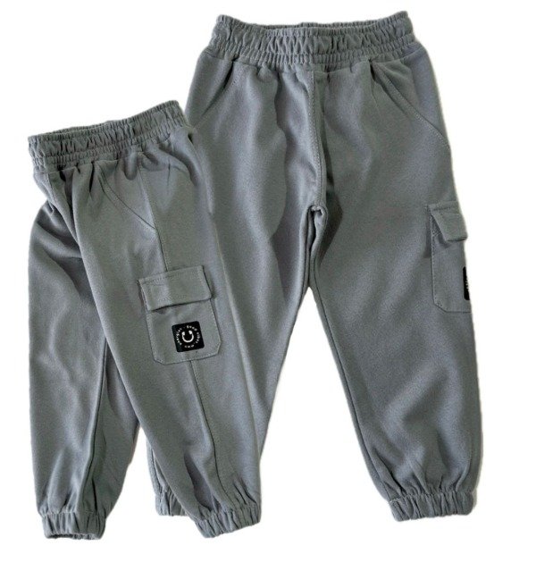 Producto - Pantalón con bolsillos Gris Onix