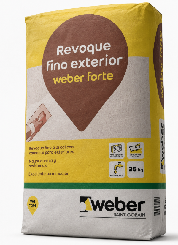 Producto - Weber Fino Exterior 25 Kg