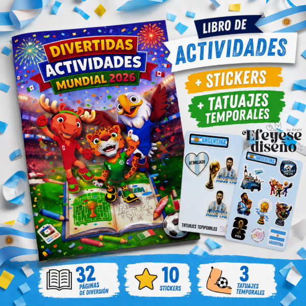 Producto - Kit Mundial 2026 para Pequeños Hinchas