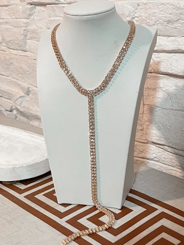 Producto - Collar Fiesta (con cadena para regular)Gold