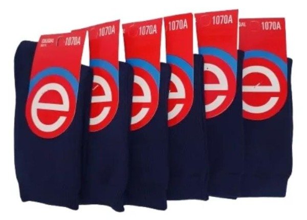 Producto - Media Caña Colegial Elemento 1070A Azul