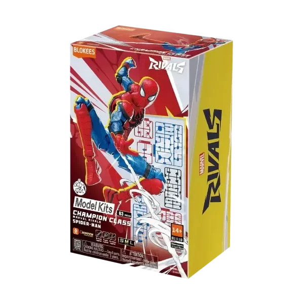 Producto - Blokees Spiderman Marvel Model Kits (ARTICULABLE)