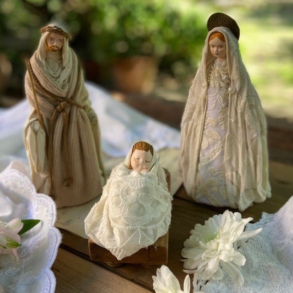 Producto - Pesebre Sagrada Familia chica - PREVENTA