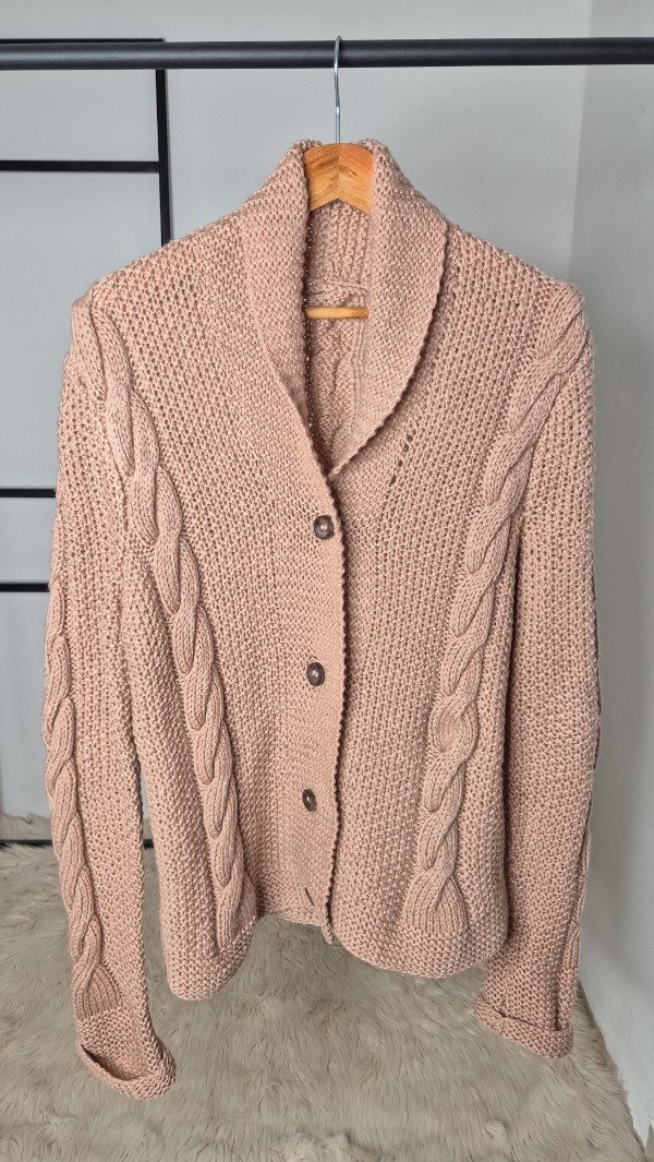 Producto - Saco lana rosa