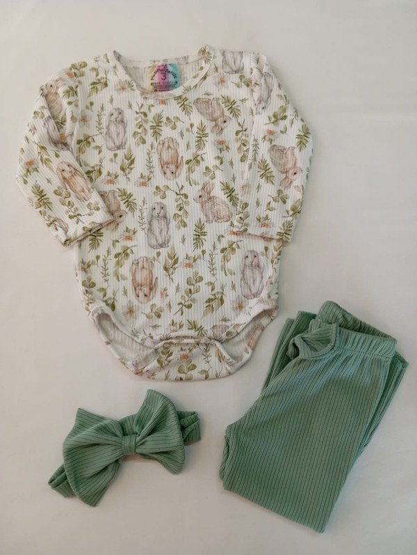 Producto - Conjunto Conejitos Largo