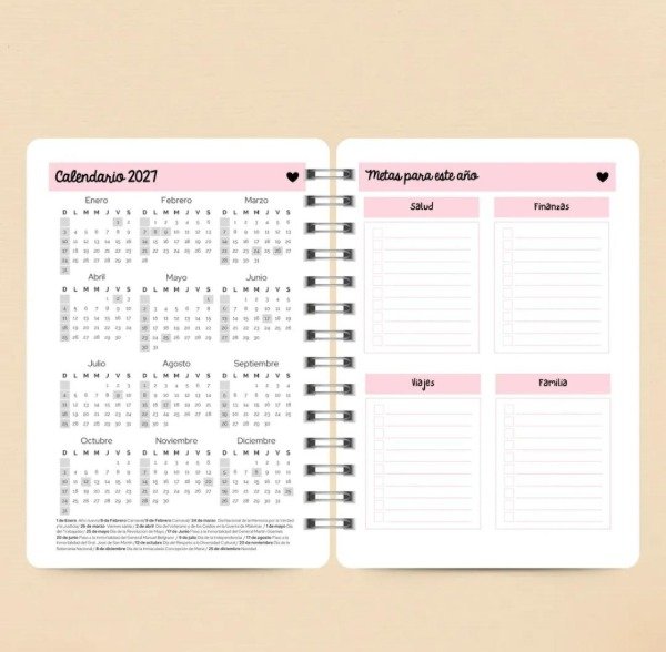 Producto - AGENDA DIARIA SWEET - 4