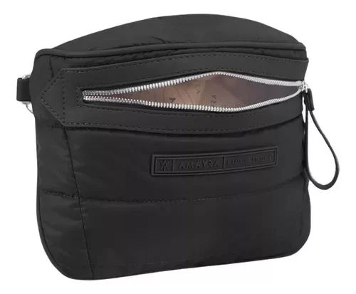 Producto - Riñonera Amayra matelasse negra 67-C2562-1