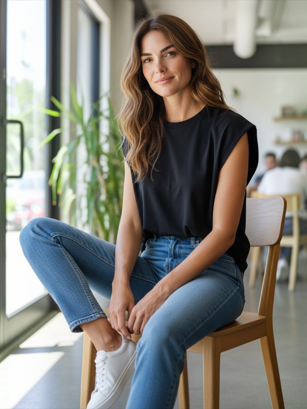 Producto - Remera con hombreras