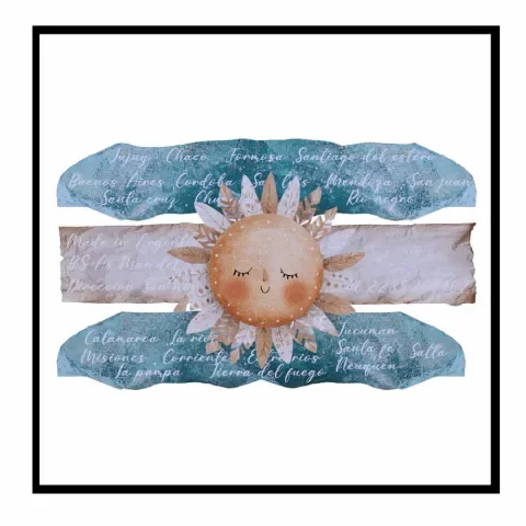 Producto - Lámina DTF TEXTIL Colección Orgullo Argentino OH - 021