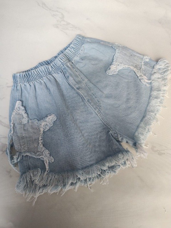 Producto - Short denim Estrella stras