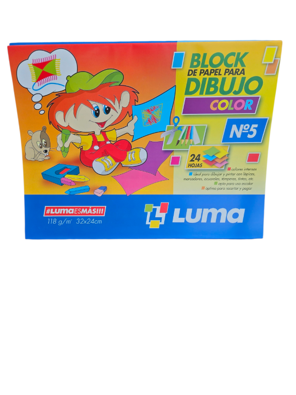 Producto - Block de Hojas Color x 24