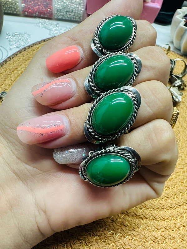 Producto - Anillo Cuarzo verde